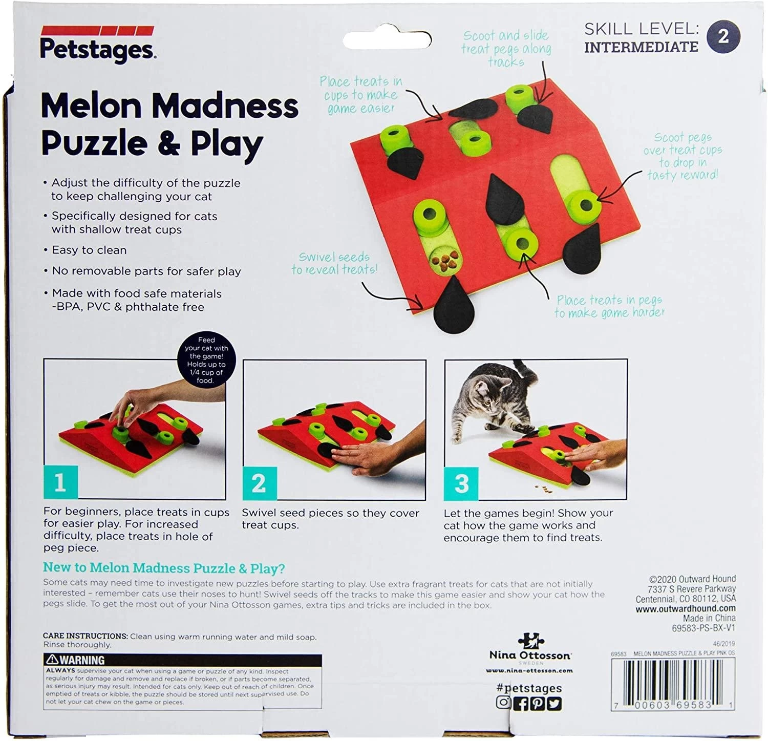 Nina Ottosson Melon Madness Puzzle & Play 4 Nina Ottosson Melon Madness Puzzle & Play - Image 2
