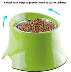 Super Design Raised Tall Bowl Green -Pet Supplies Sale extra 1109