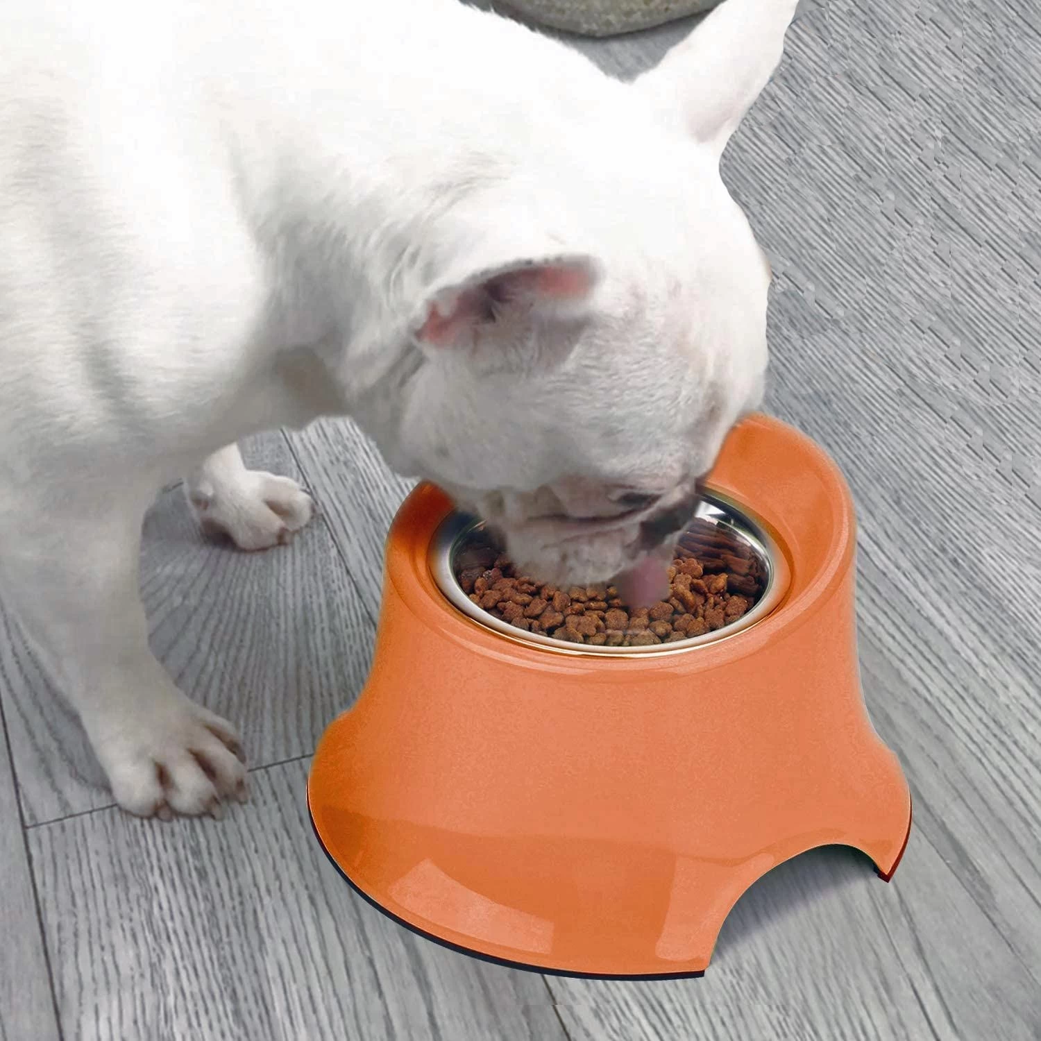 Super Design Raised Tall Bowl Orange 8 Super Design Raised Tall Bowl Orange - Image 6