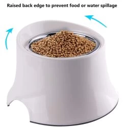 Super Design Raised Tall Bowl Cream -Pet Supplies Sale extra 1119