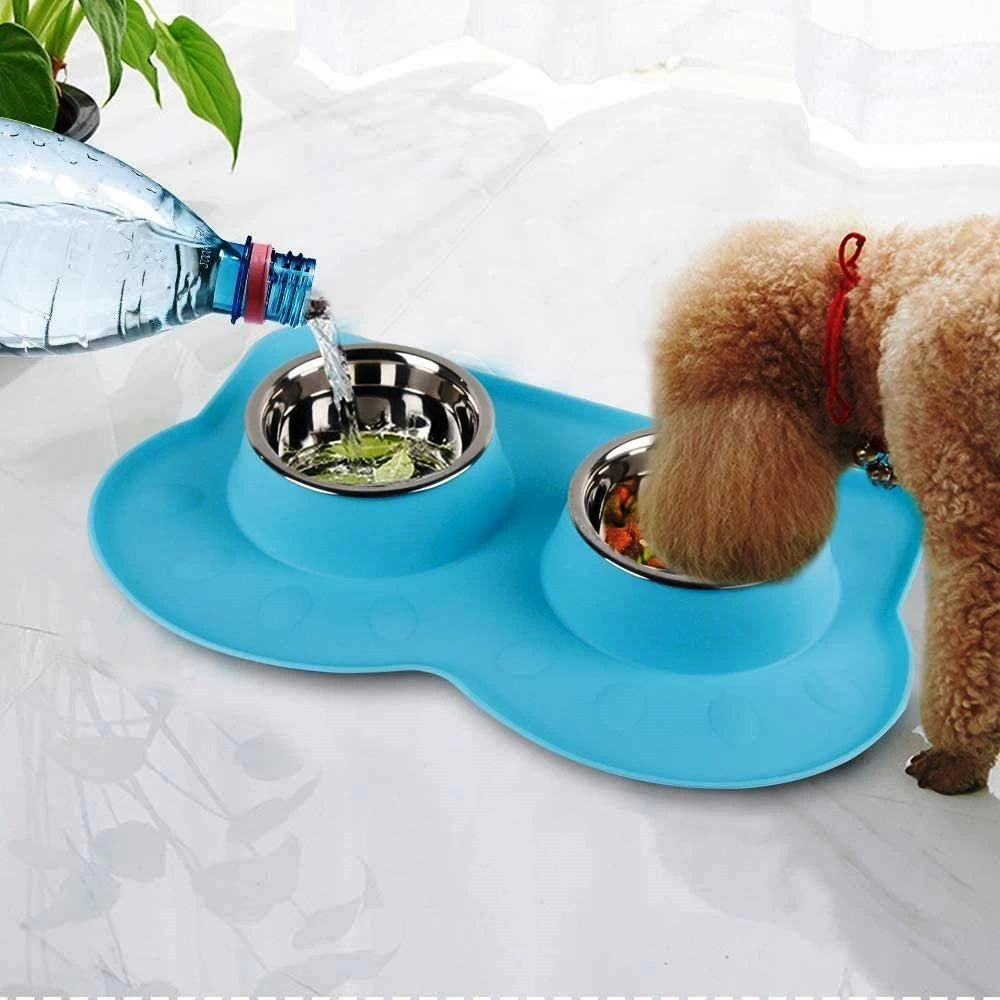 PAWISE Double Pet Feeder 4 PAWISE Double Pet Feeder - Image 2