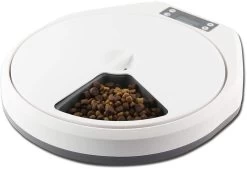 PAWISE Automatic Pet Feeder 5 Meal -Pet Supplies Sale extra 1216