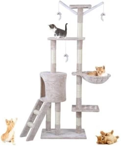 CA&T Ultimate Junior Scratch Tree & Playround -Pet Supplies Sale extra 1425