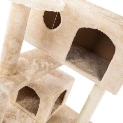 CA&T Ultimate Climber & Double Den Scratch Tree -Pet Supplies Sale extra 1470