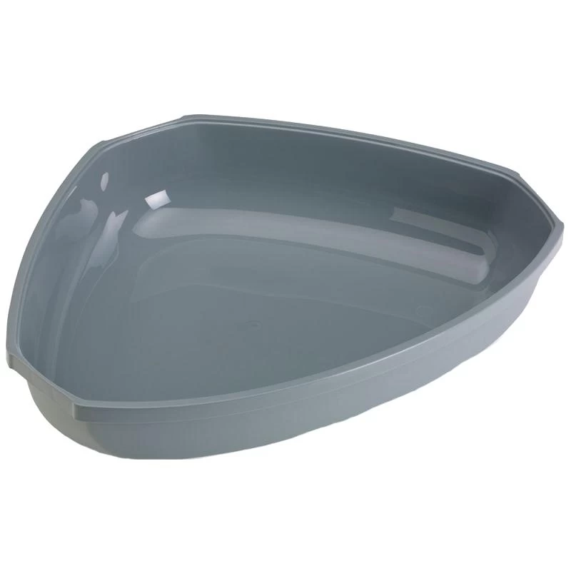 Savic Nestor Corner Litter Tray White/Grey 6 Savic Nestor Corner Litter Tray White/Grey - Image 4