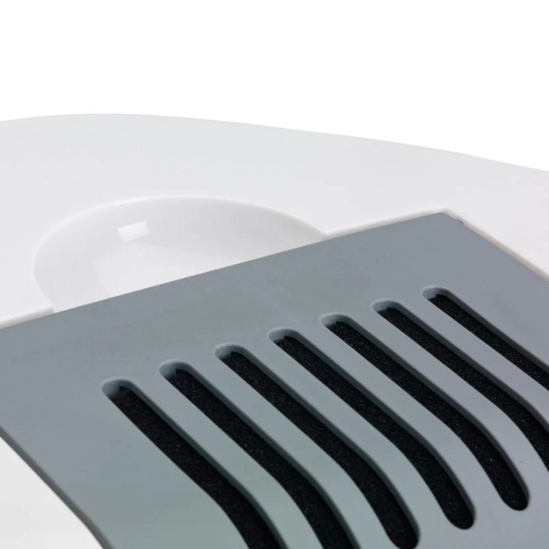 Savic Nestor Corner Litter Tray White/Grey 7 Savic Nestor Corner Litter Tray White/Grey - Image 5