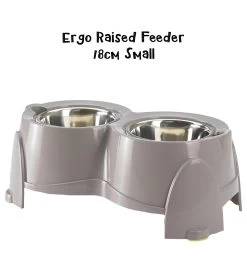 Savic Ergo Raised Feeder SML Or LRG -Pet Supplies Sale extra 1586