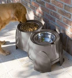 Savic Ergo Raised Feeder SML Or LRG -Pet Supplies Sale extra 1587