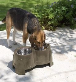Savic Ergo Raised Feeder SML Or LRG -Pet Supplies Sale extra 1588