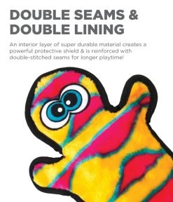 Outward Hound Invincibles Gecko Orange/Pink 4 Squeak -Pet Supplies Sale extra 1619