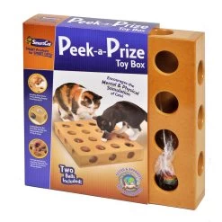 SmartCat Peek A Prize Toy Box -Pet Supplies Sale extra 330