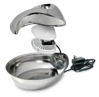Pioneer S/Steel Pet Raindrop Water Fountain 6 Pioneer S/Steel Pet Raindrop Water Fountain - Image 4