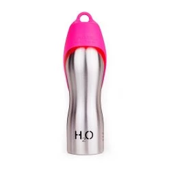 H2O4K9 25oz Stainless Steel Pink Lid 10 H2O4K9 25oz Stainless Steel Pink Lid -Pet Supplies Sale extra 410