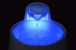 AquaSpring Illuminated Pet Water Fountain Blue -Pet Supplies Sale extra 452