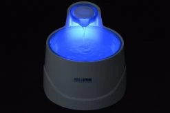 AquaSpring Illuminated Pet Water Fountain Blue -Pet Supplies Sale extra 453