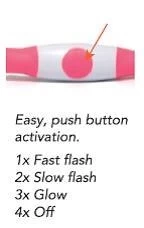 K9 Pursuits B-Seen LED Light Collar Red 6 K9 Pursuits B-Seen LED Light Collar Red - Image 4