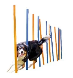 K9 Pursuits Agiltiy Slalom/Weave Poles -Pet Supplies Sale extra 745