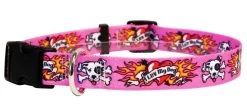 I Luv My Dog Pink Collar