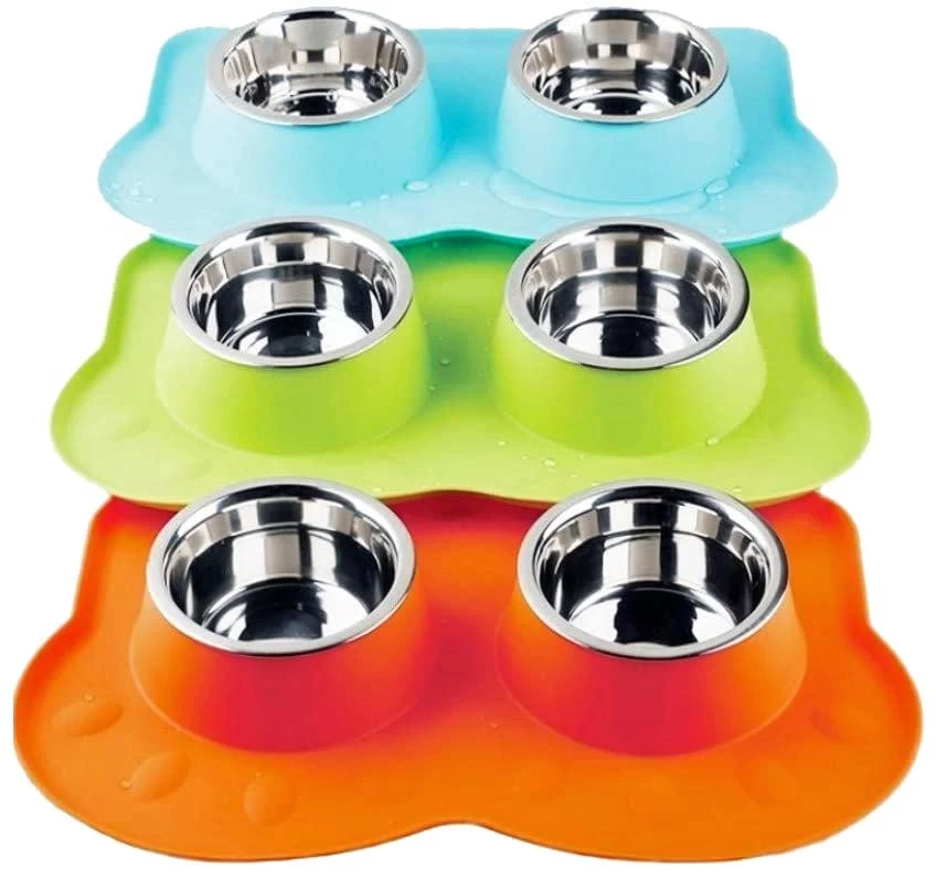 PAWISE Double Pet Feeder 3 PAWISE Double Pet Feeder