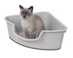 SmartCat Corner Litter Box