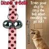 Yellow Dog Ding Dog Bells Pink/Brown Polka -Pet Supplies Sale main 1343
