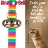 Yellow Dog Ding Dog Bells Rainbow Stripe -Pet Supplies Sale main 1344