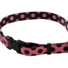 Pink/Black Polka Collar -Pet Supplies Sale main 448 1