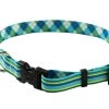 Blue/Green Stripes With Argyle Collar -Pet Supplies Sale main 460 1 1