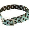 Uptown Blue & Brown Polka Collar -Pet Supplies Sale main 543 1 1