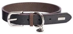 DO&G Leather Collar Black - Puppies