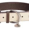 DO&G Leather Collar White -Pet Supplies Sale main 718 1 1