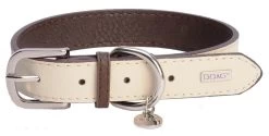 DO&G Leather Collar White - Puppies