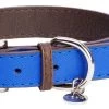 DO&G Leather Collar Dark Blue - Puppies -Pet Supplies Sale main 719 1