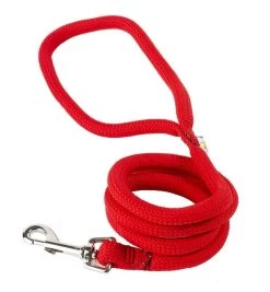 Red Braided Lead 3/4" Wide X 48" Long