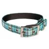 Uptown Tartan Plaid Blue Collar -Pet Supplies Sale main 786