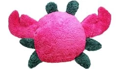 Fuzzies! Crab Fuchsia/Grey
