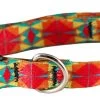 Red & Orange Kaleidoscope Ecoweave Collar -Pet Supplies Sale main 875