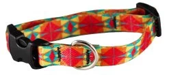 Red & Orange Kaleidoscope Ecoweave Collar