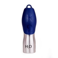 H2O4K9 25oz Stainless Steel Blue Lid