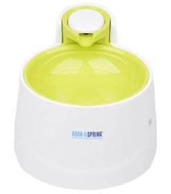 AquaSpring Illuminated Pet Water Fountain Green